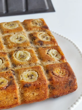 Banana Bread avec le moule tablette
